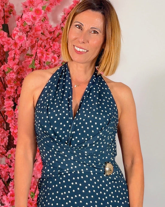 Vestido lunares