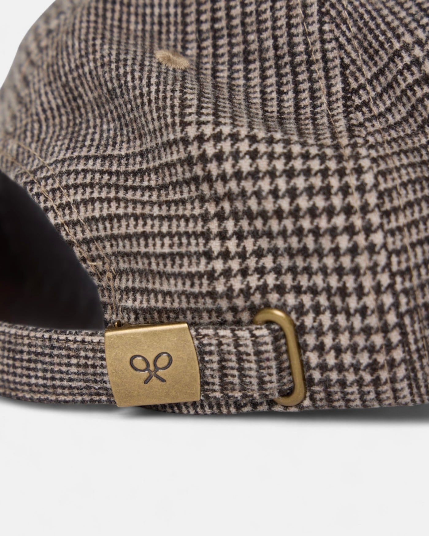 Gorra Silbon principe de gales marron