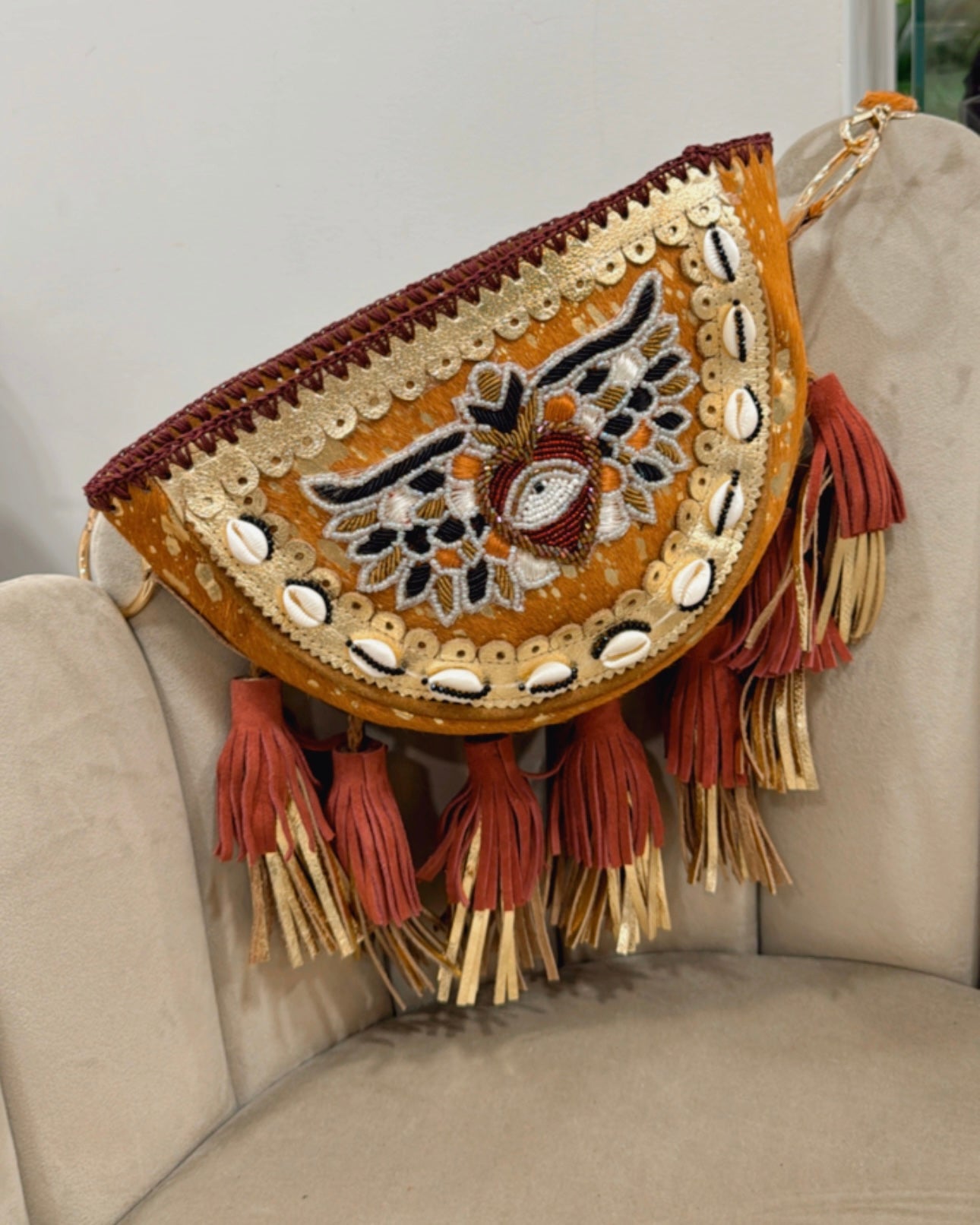 Bolso de piel India