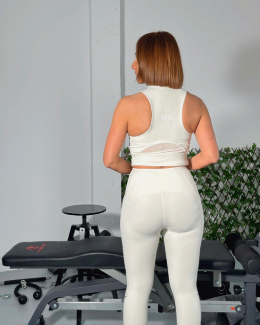 Leggings basic yoga crudo