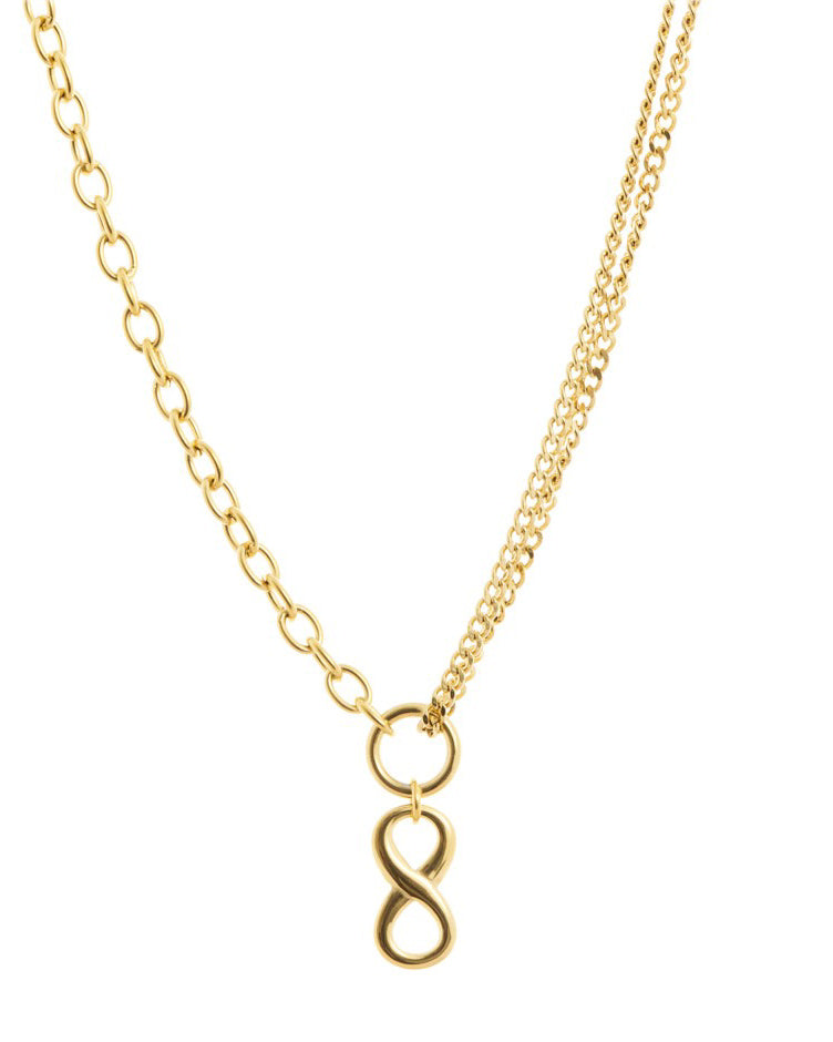 Conjunto pendiente y colgante infinito