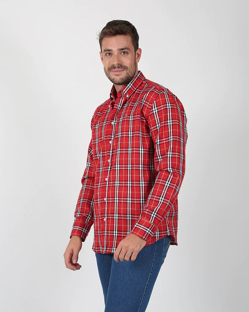Camisa cuadros Solera