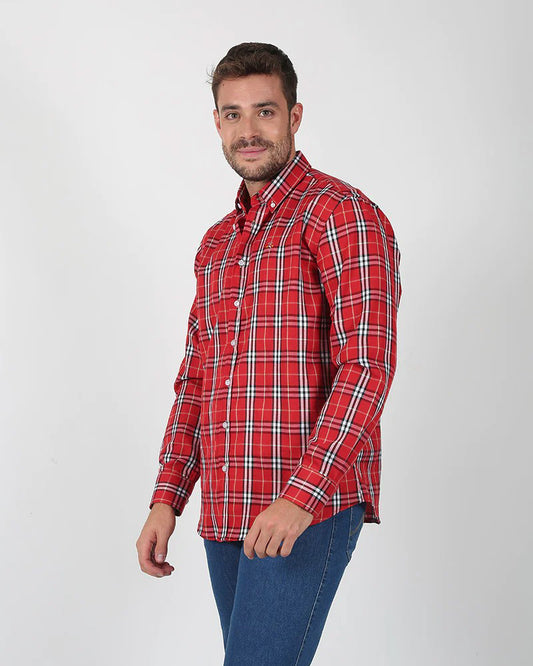Camisa cuadros Solera