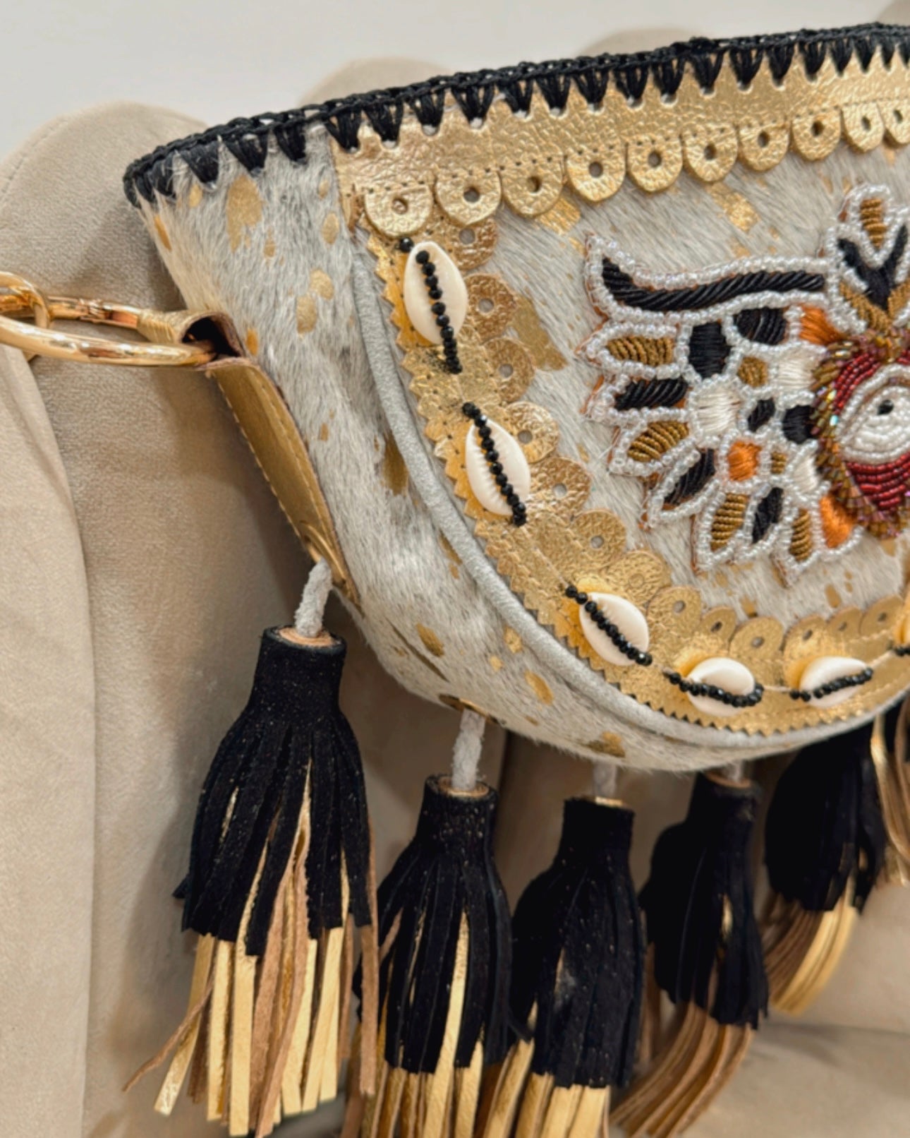 Bolso de piel India