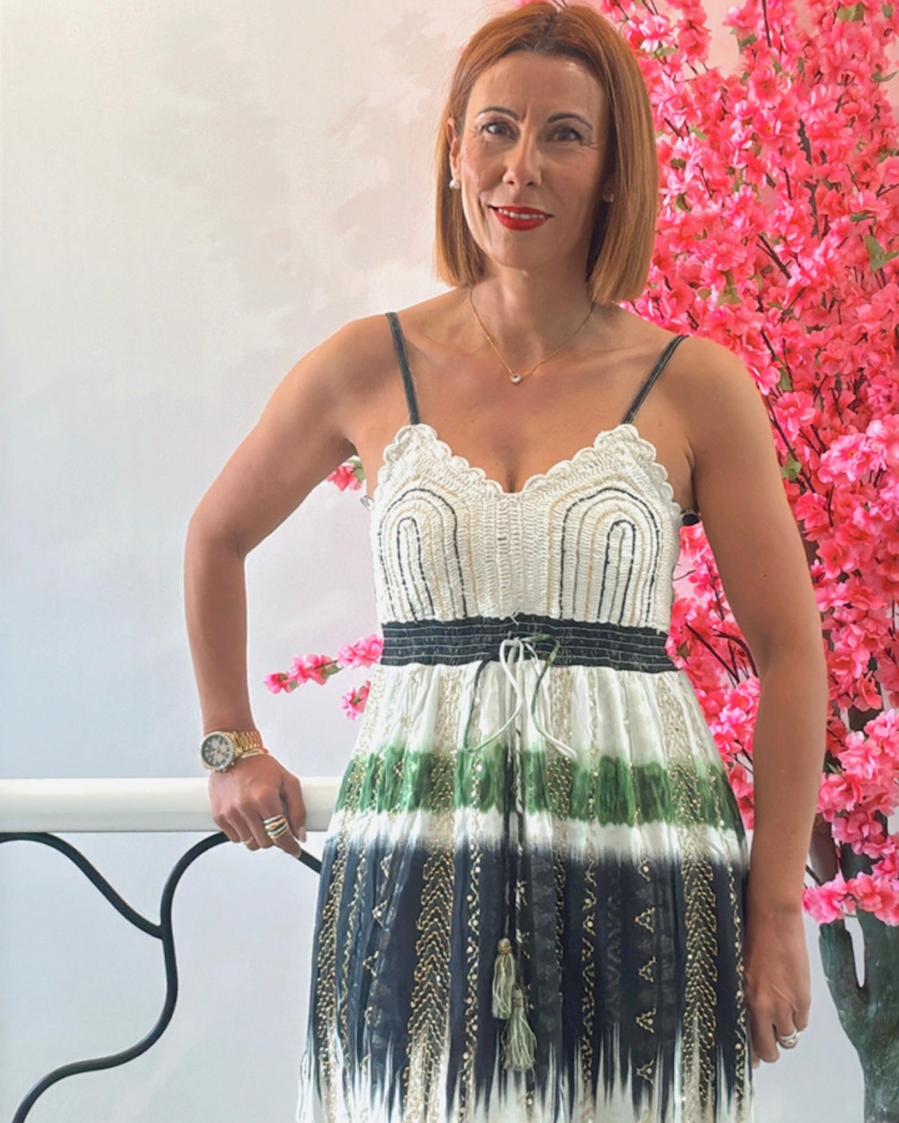 Vestido boho luxury