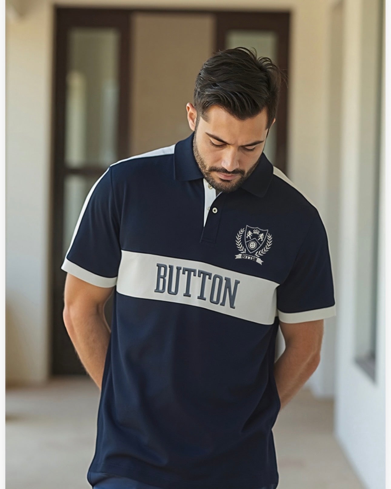 Polo Escudo Urban Button