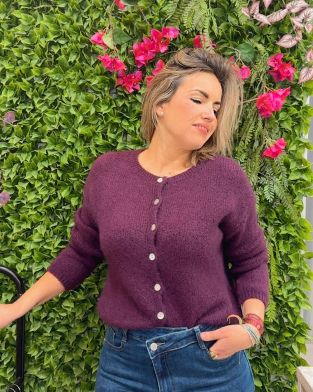 Chaqueta vino Amelia