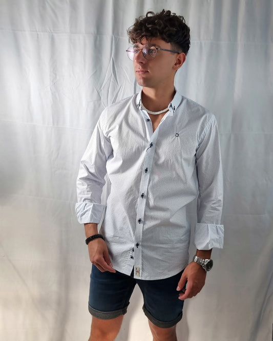 Camisa yellow Skin cuadricula verde