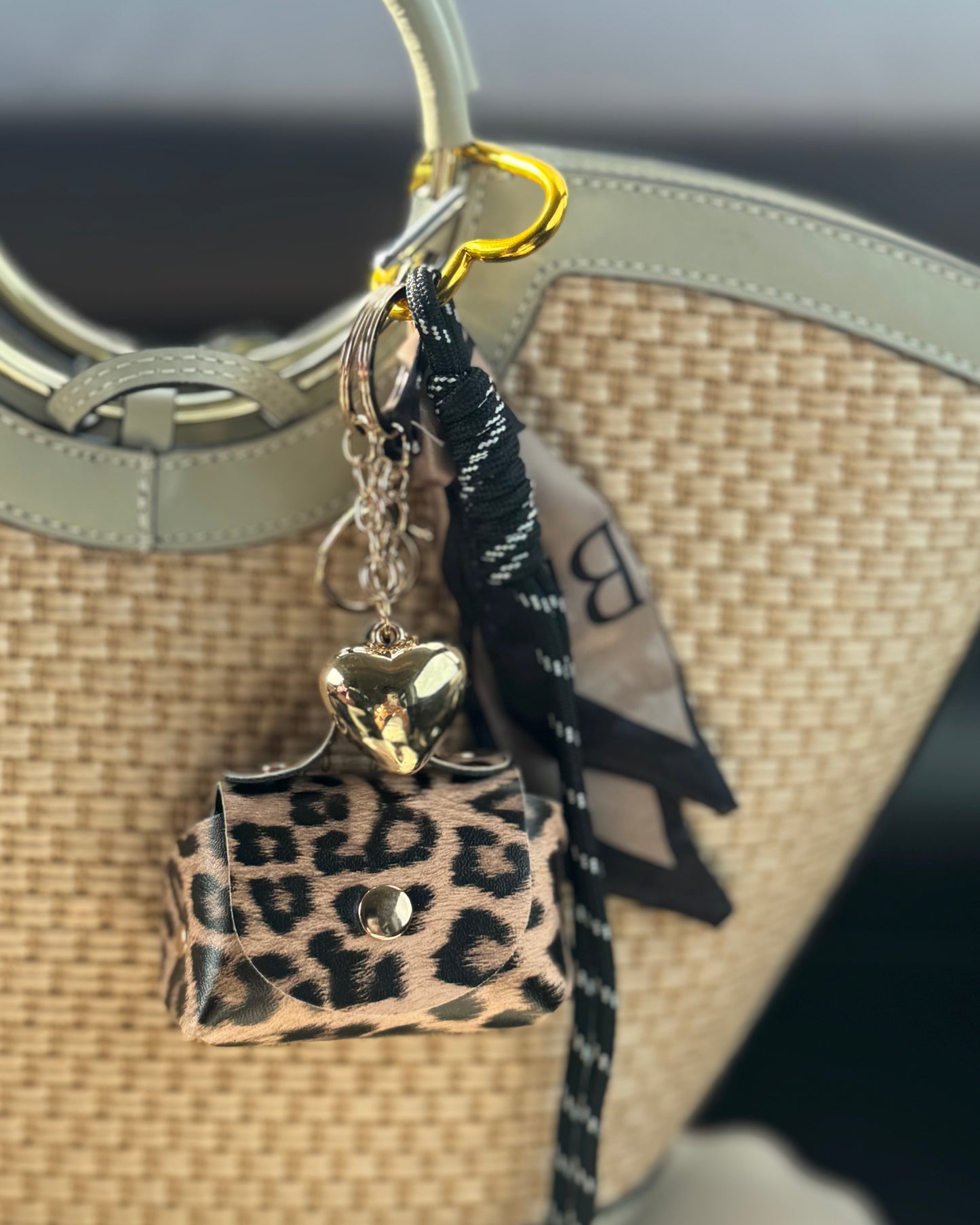 Llavero bolso print