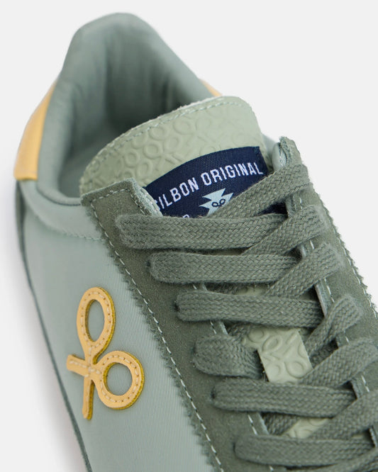 Zapatillas Silbon vintage verde