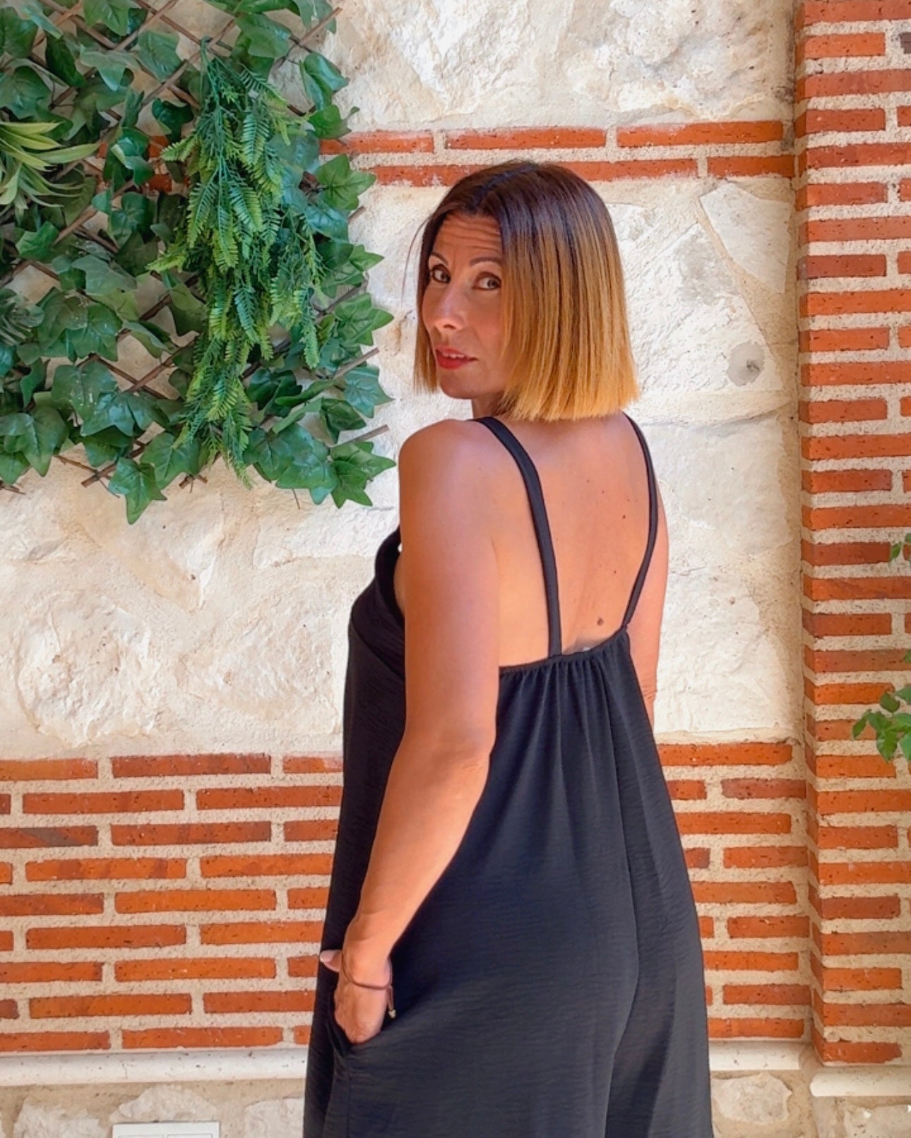 Mono negro hebilla