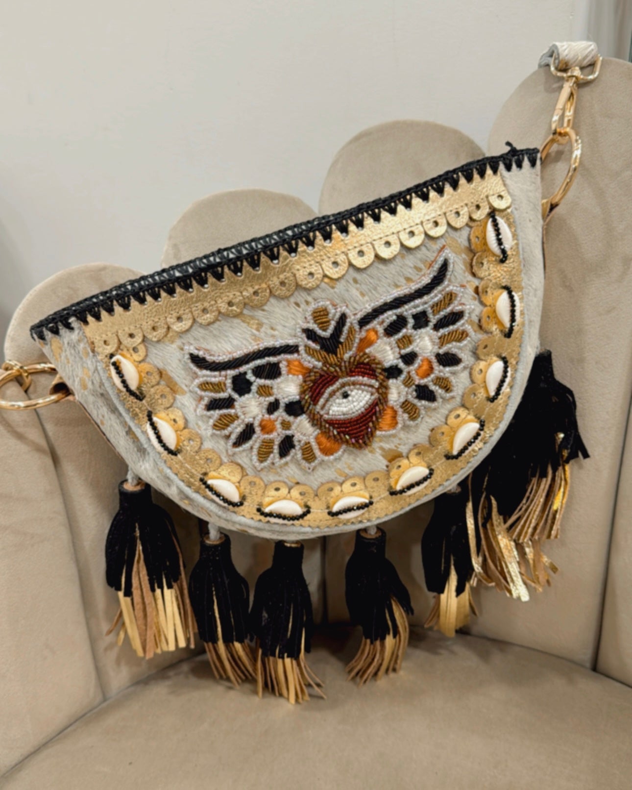 Bolso de piel India