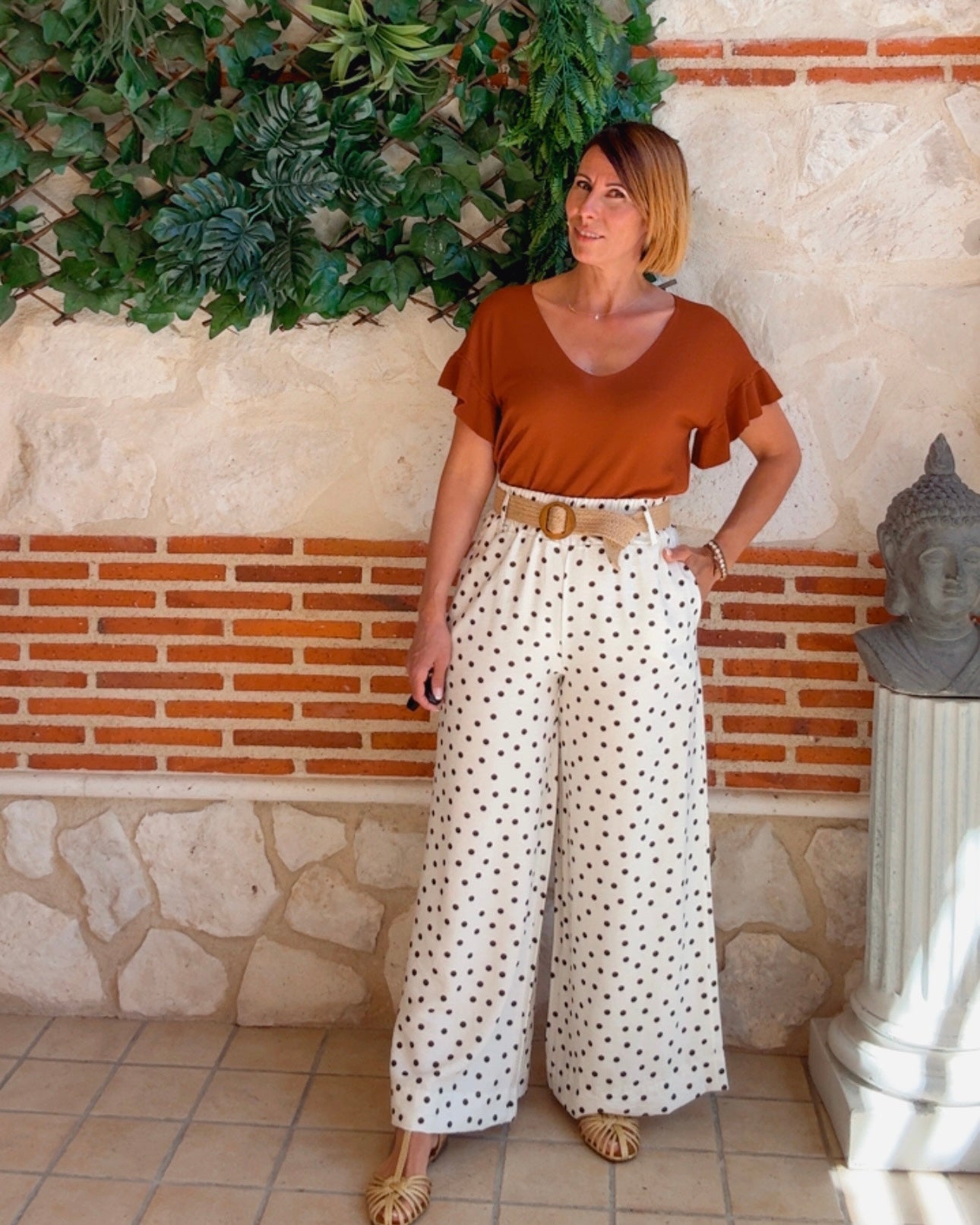 Pantalon lunares Manola