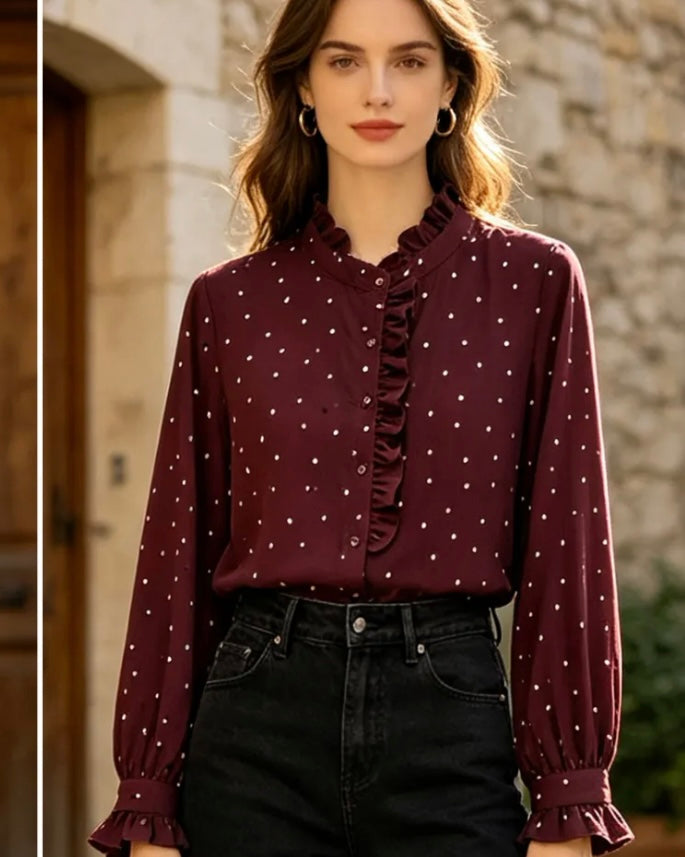 Blusa lunares Charo