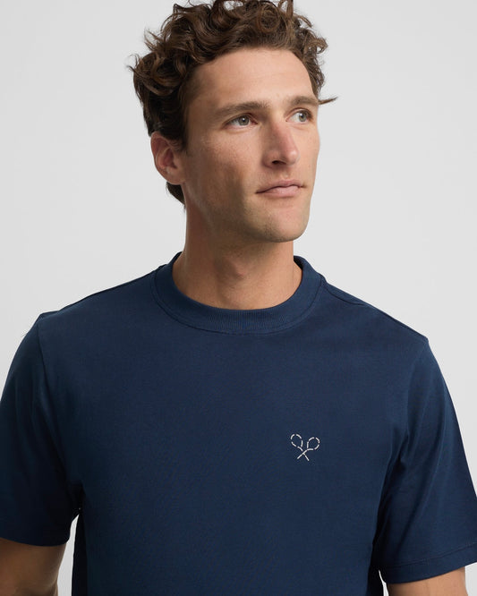 Camiseta Silbon raquetas lettering