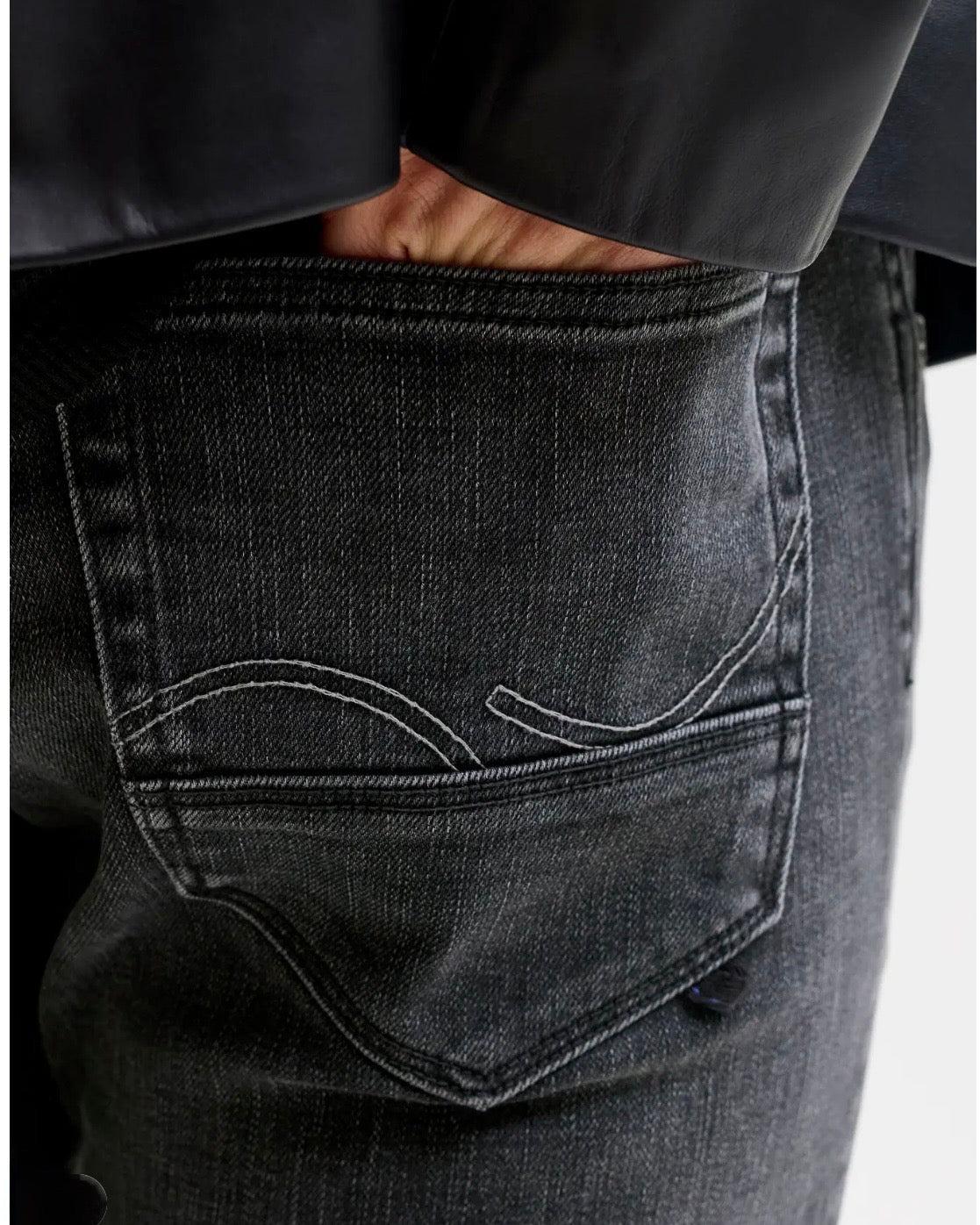Jeans Jack & Jones black denim