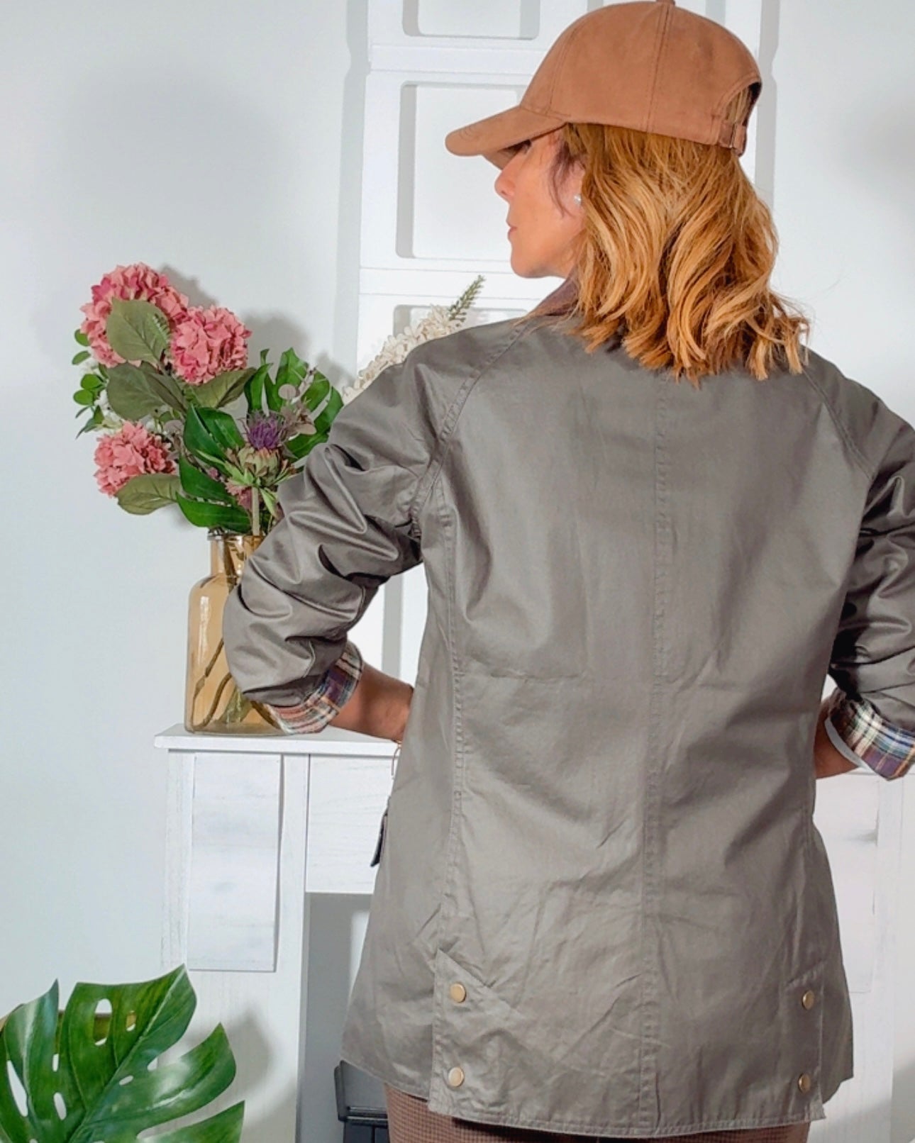 Chaqueta tipo Barbour