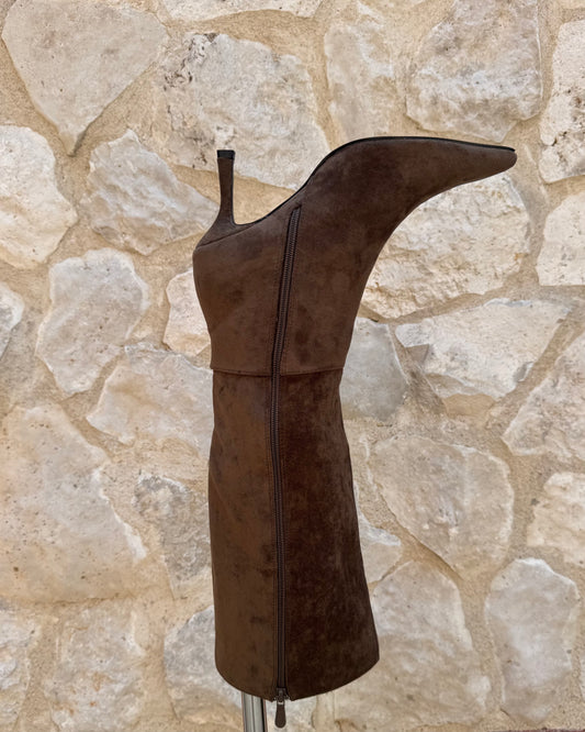 Bota Antelina marron