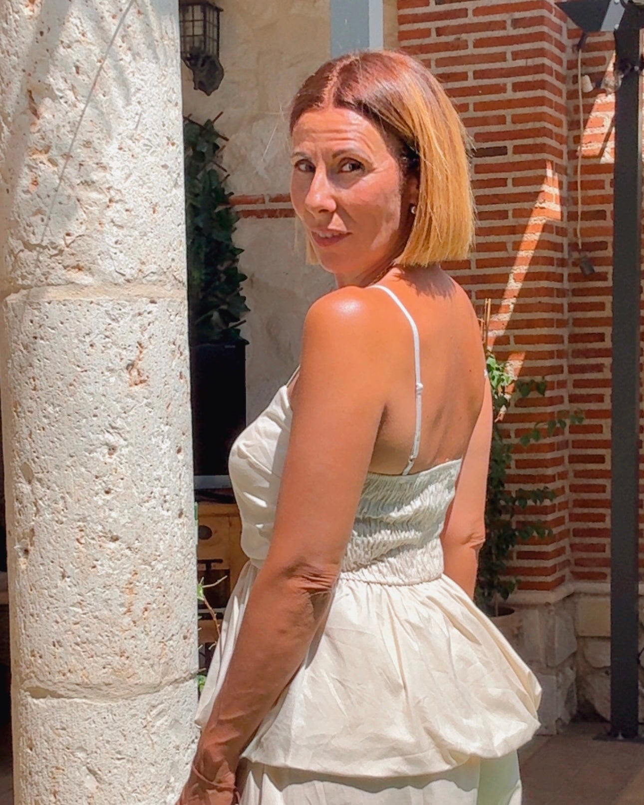Conjunto Amanda beige