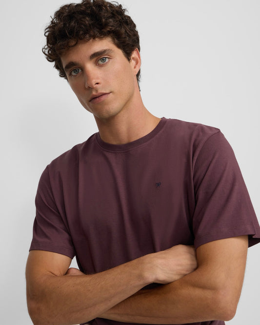 Camiseta Silbon Burdeos minilogo