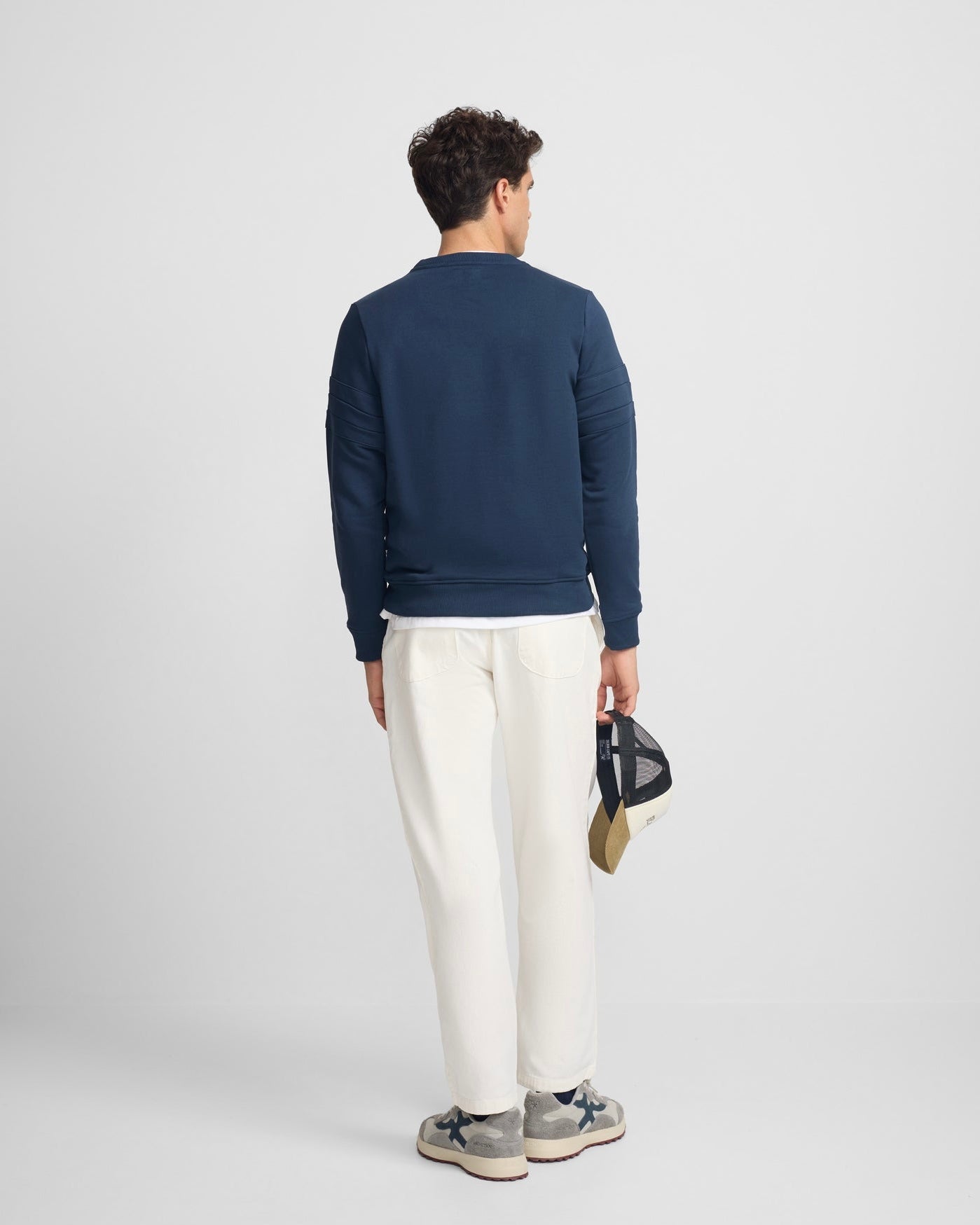 Sudadera Silbon raqueta relieve