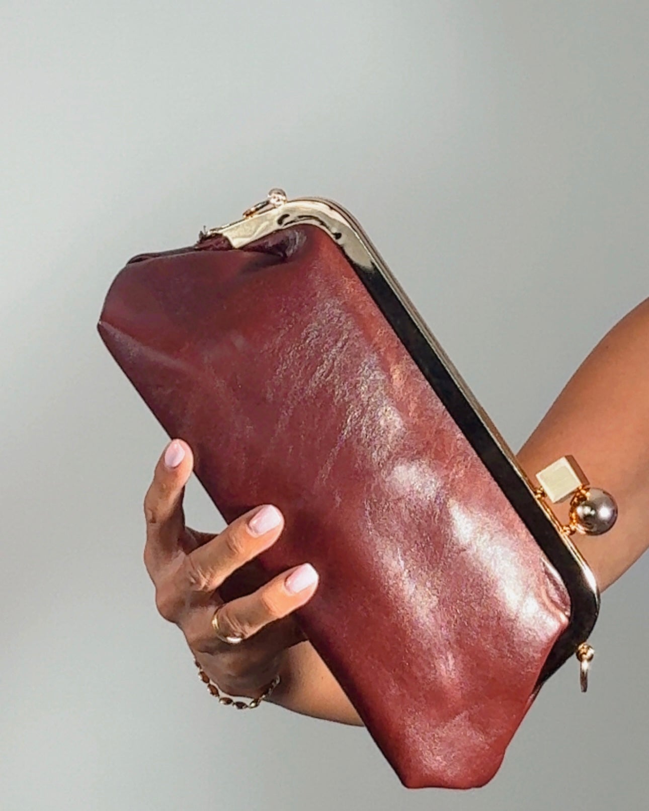 Bolso Silvia burdeos
