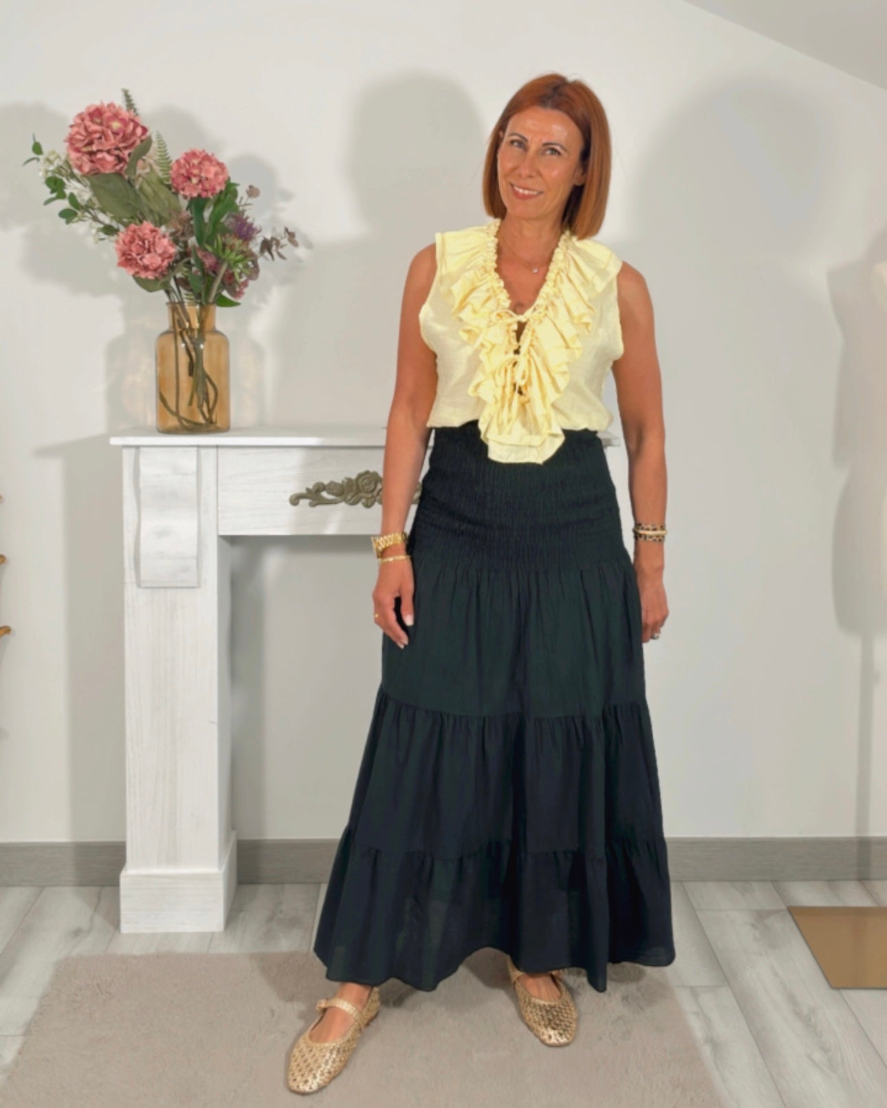Falda vestido boho