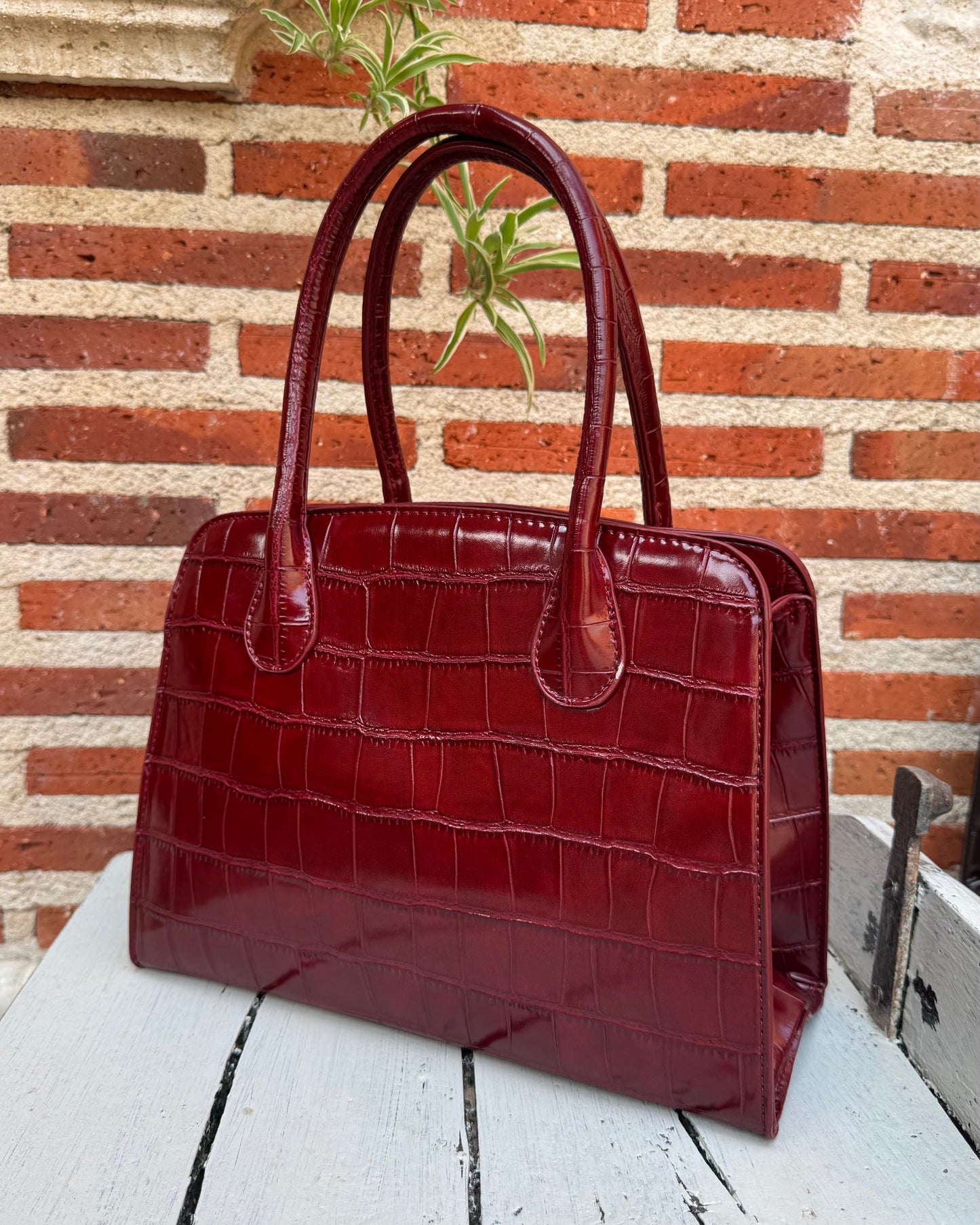 Bolso elegant Burdeos