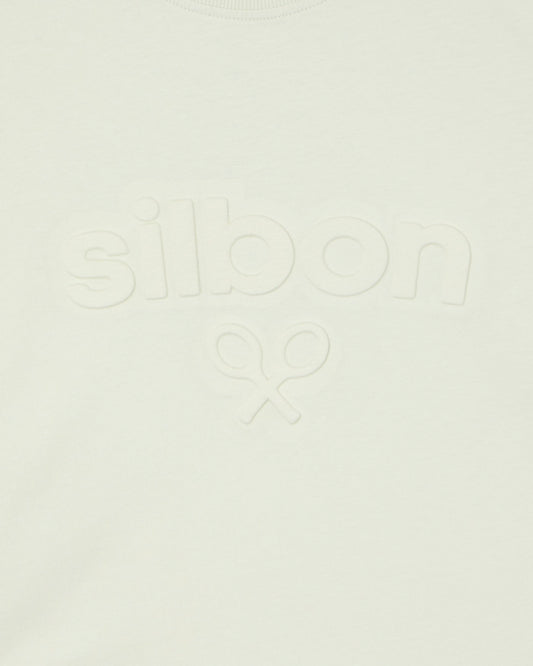Camiseta Silbon relieve verde claro