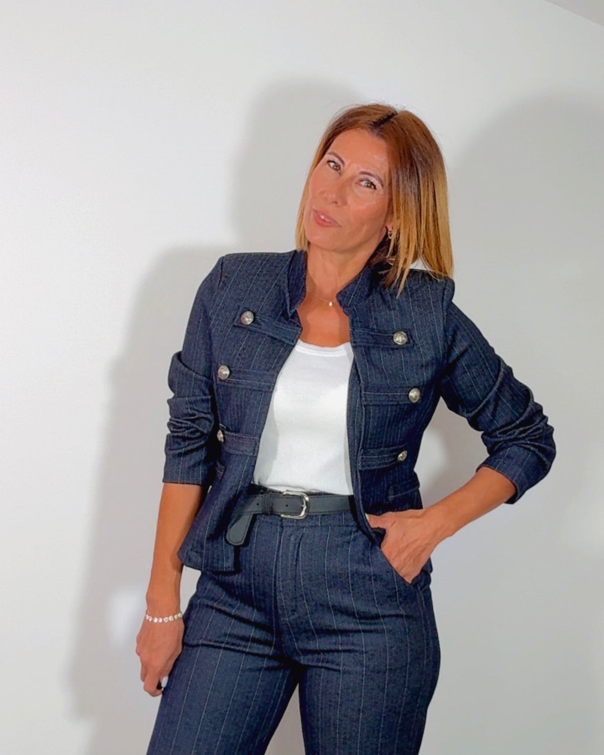 Chaqueta Sabrina azul