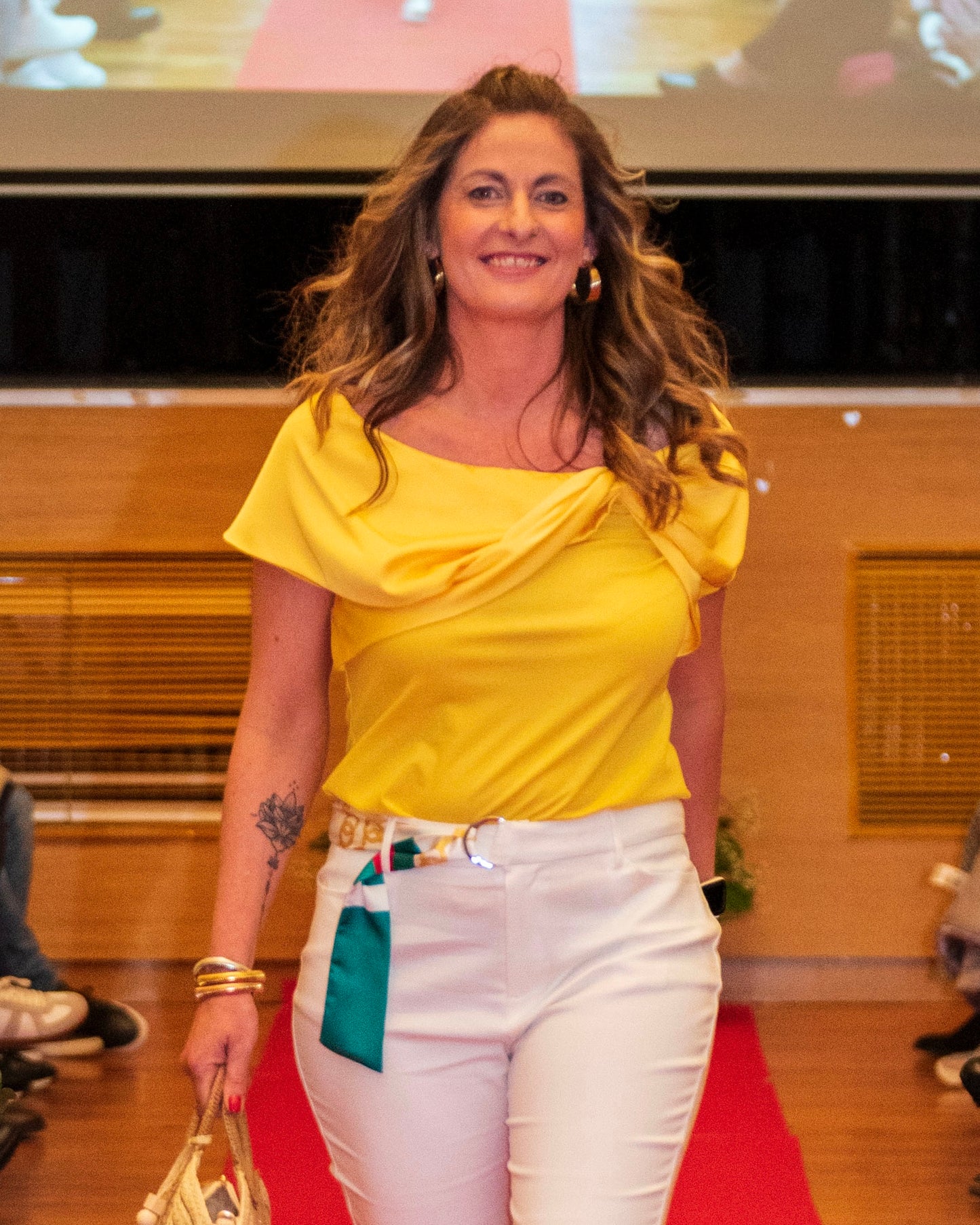 Camiseta lazo satinado