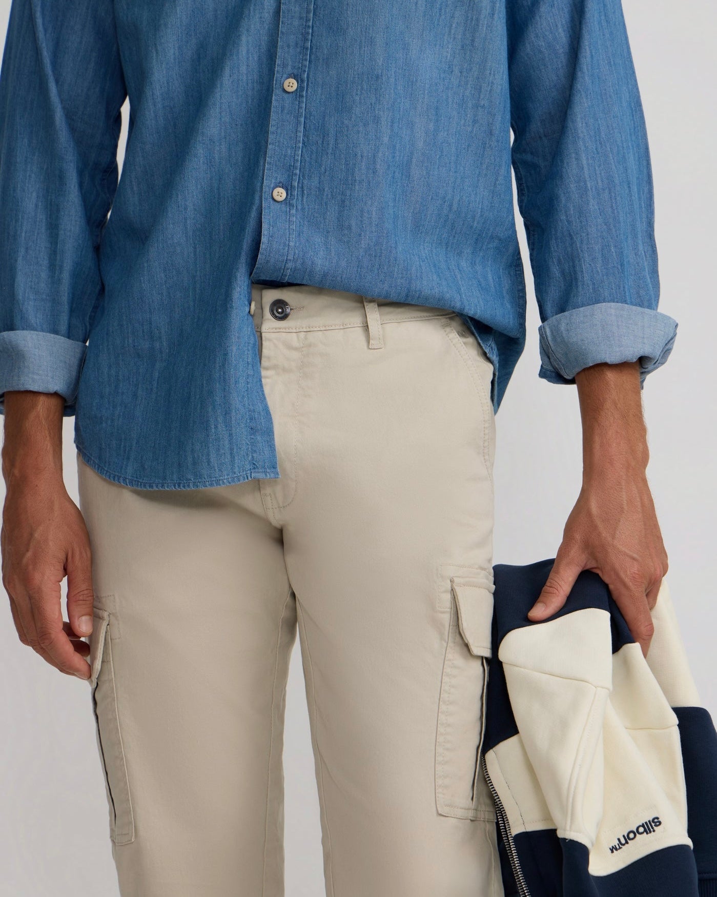 Pantalon Silbon cargo casual