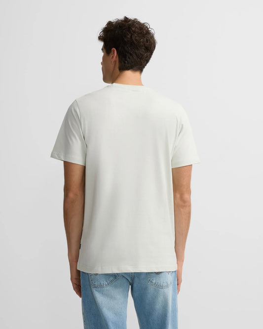 Camiseta Silbon minilogo verde claro