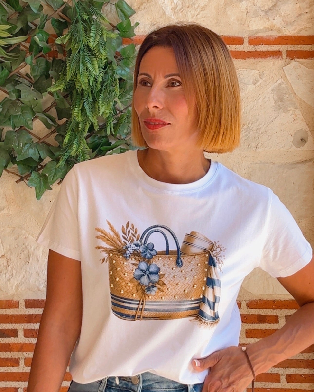 Camiseta cesto marino