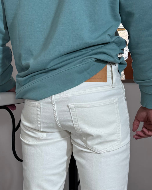 Jeans Jack & Jones Glenn White Denim