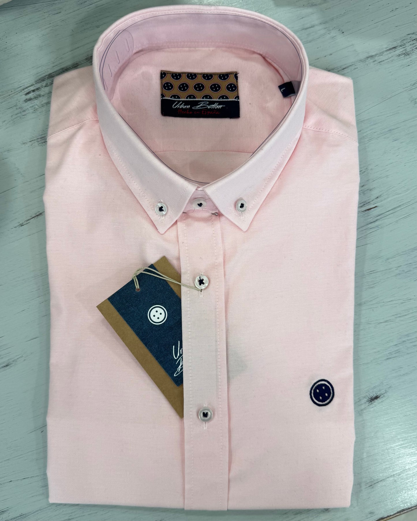 Camisa Oxford rosa Urban Button