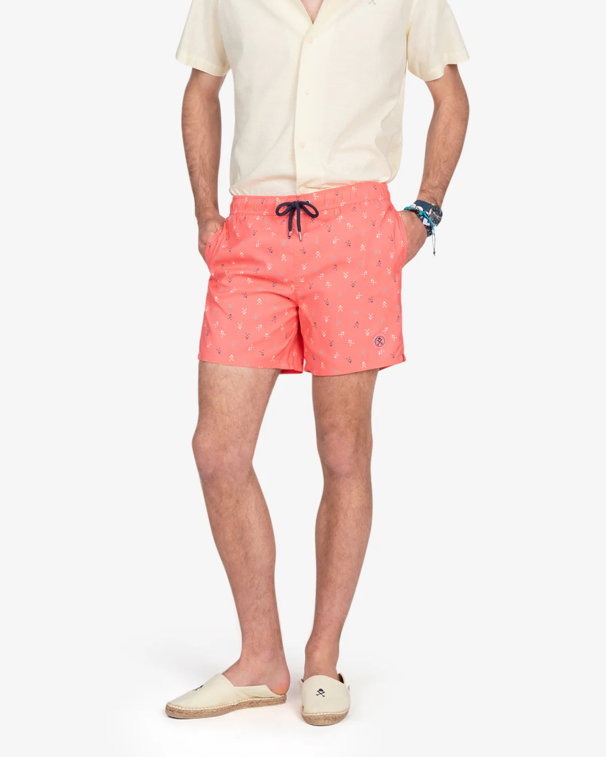 Bañador Harper coral