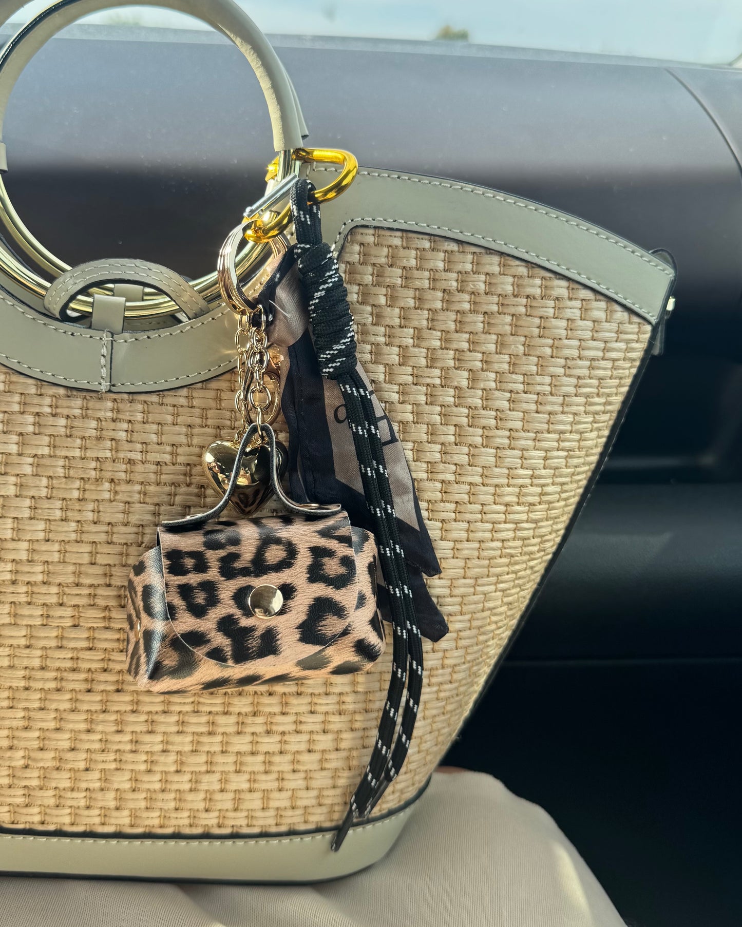 Llavero bolso print