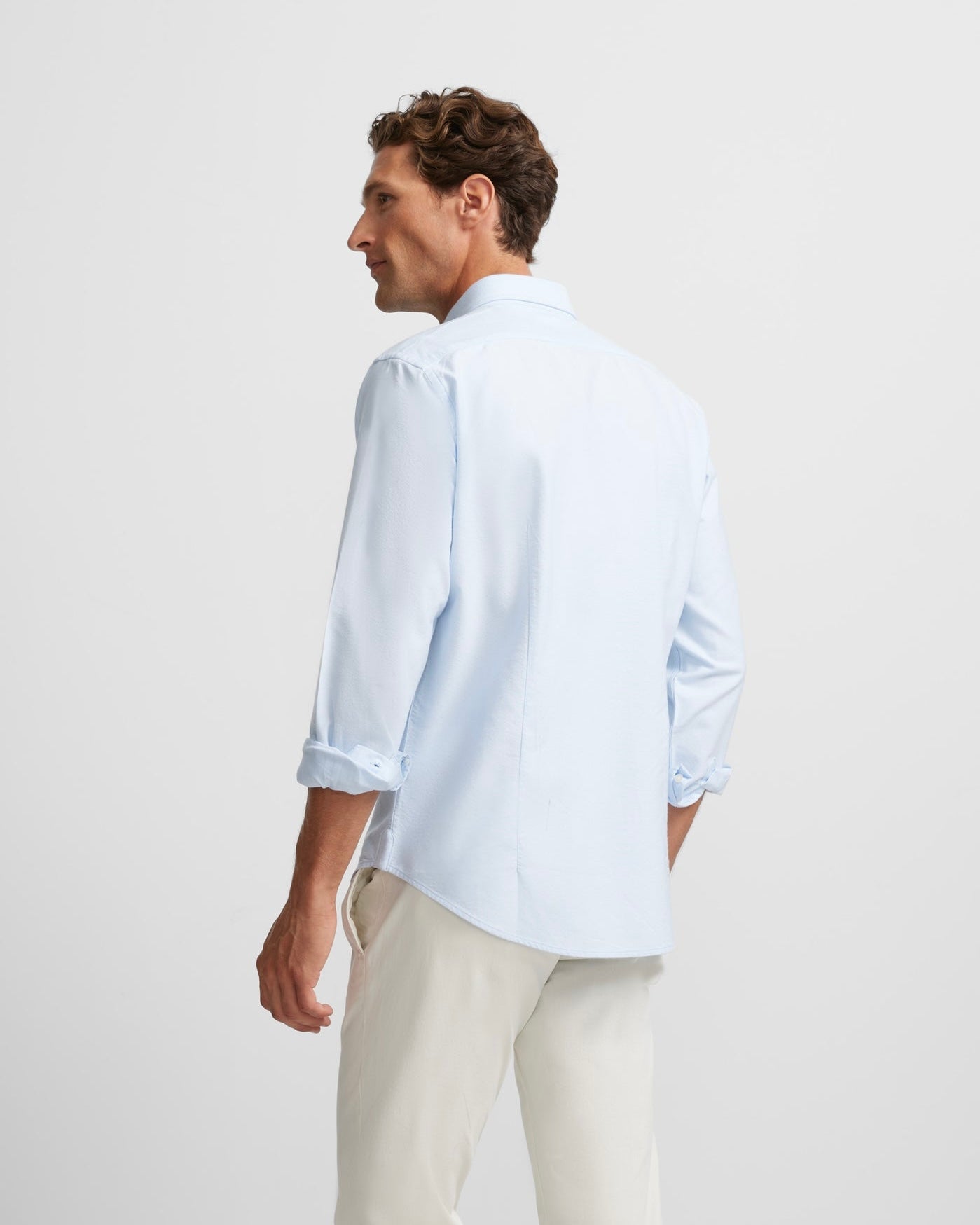 Camisa Sibon oxford celeste