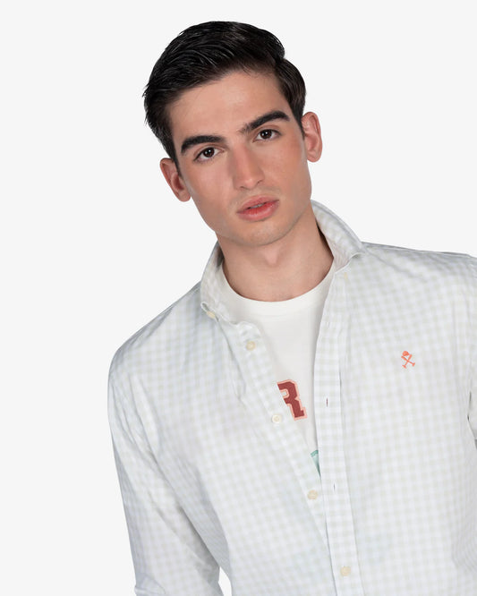 Camisa Vichy dusty Harper&Neyer