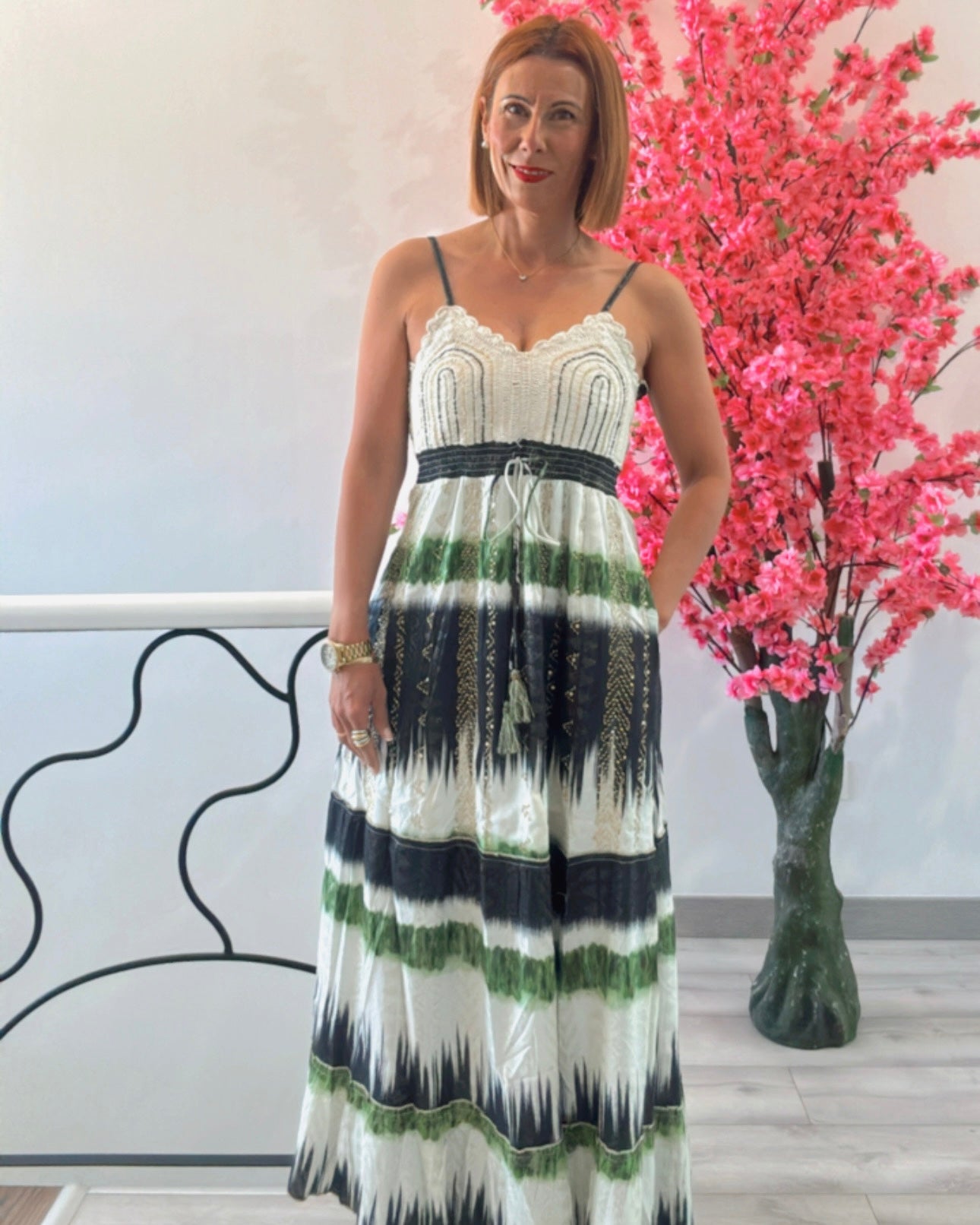Vestido boho luxury
