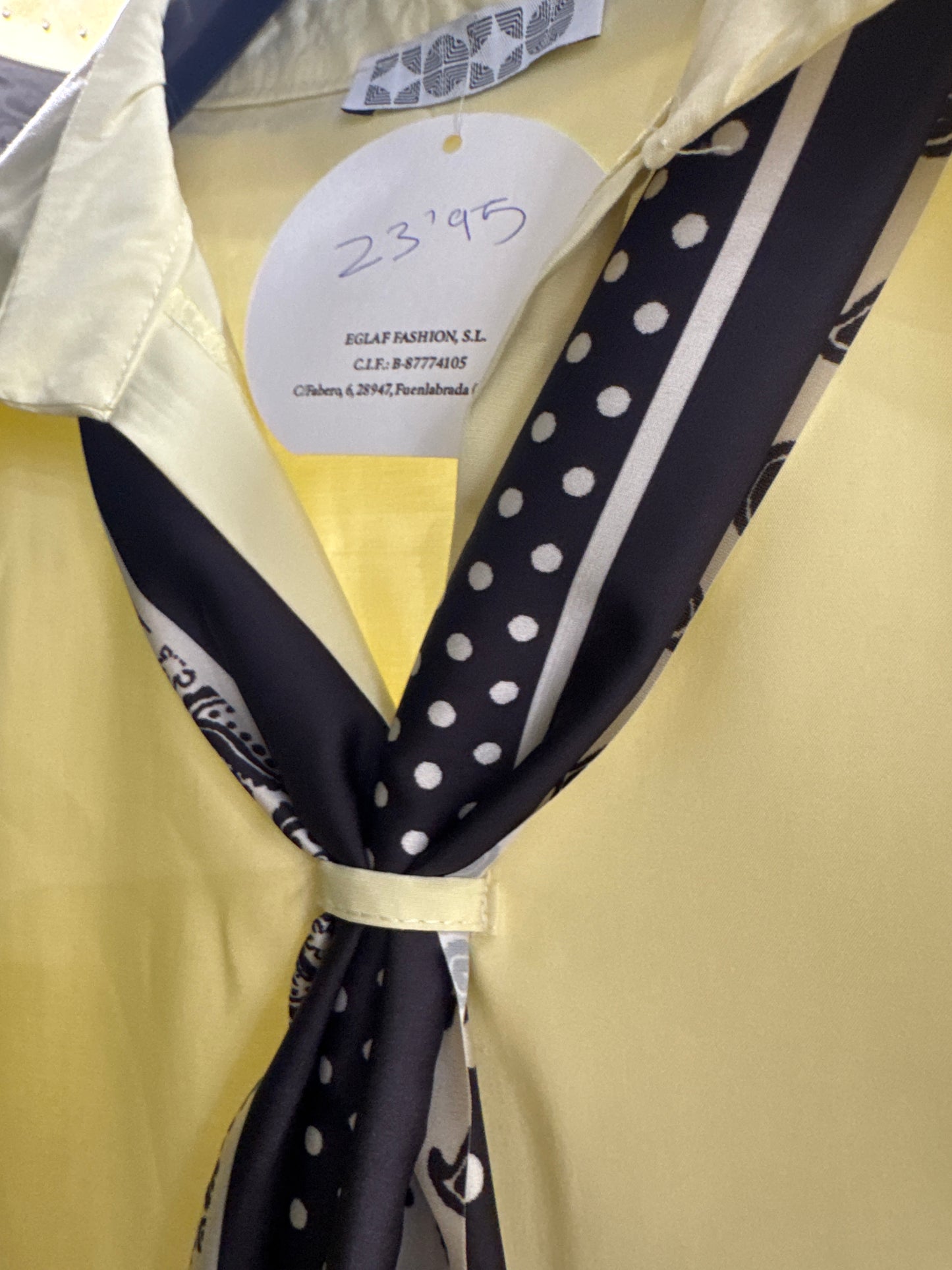 Camisa lemon corbata
