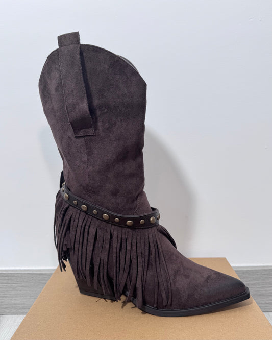 Botin flecos desmontables