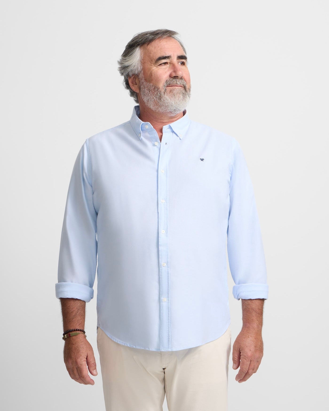Camisa Sibon oxford celeste