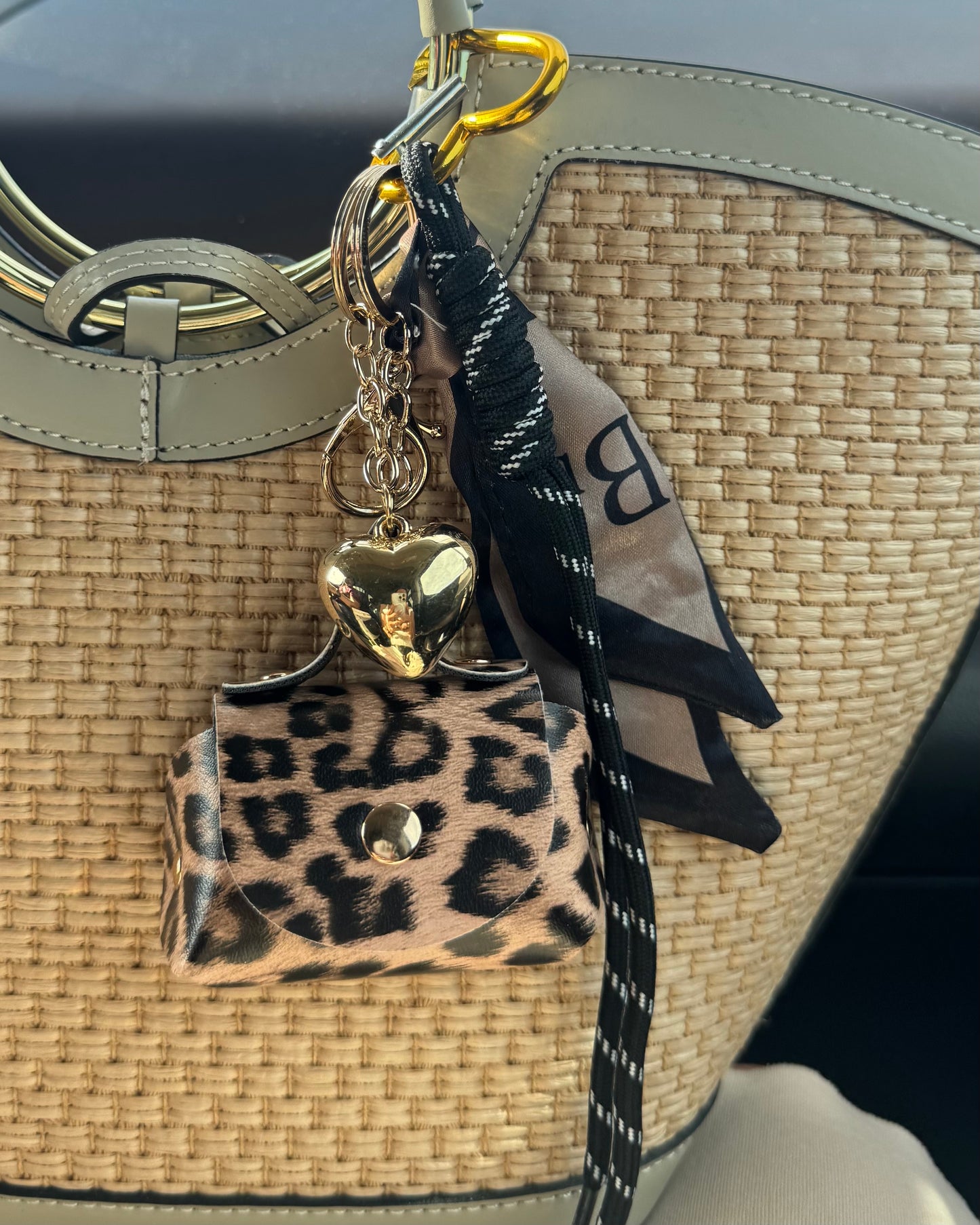 Llavero bolso print