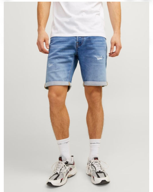 Bermuda Jack & Jones tejana detalle roto