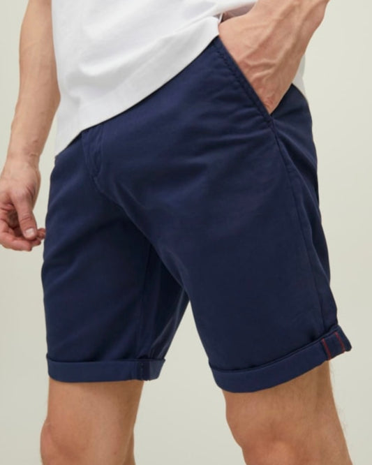 Bermuda chino Jack & Jones azul marino