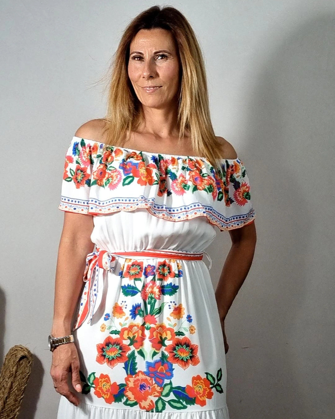Vestido tipo Mexicano