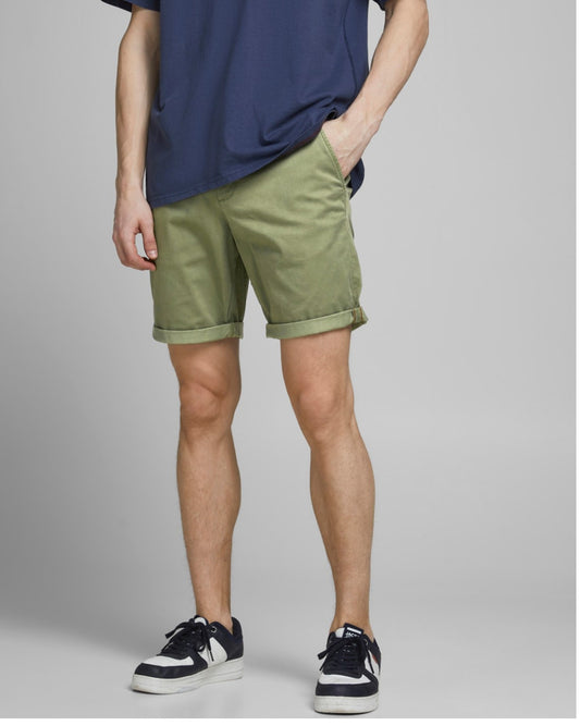 Bermuda chino Jack & Jones verde kaki