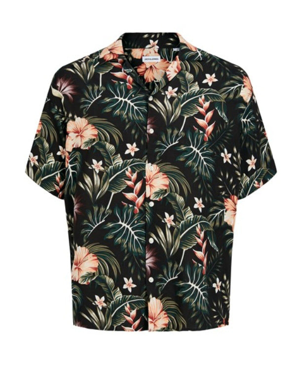 Camisa hawaiana jack and jones sale